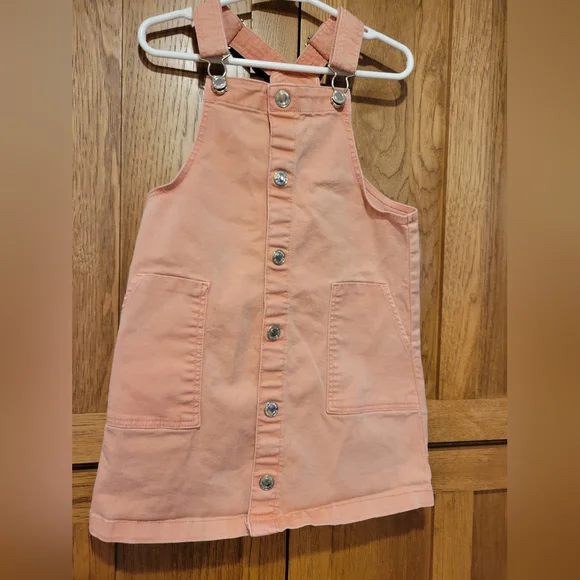 H&M Overalls Jumper Dress 7-8 - Picture 1 of 7